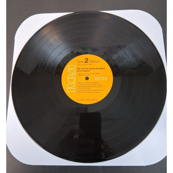 Porter Wagoner The Carroll County Accident LSP-4116 Vinyl Record '69 Country VG+ - Picture 5 of 12